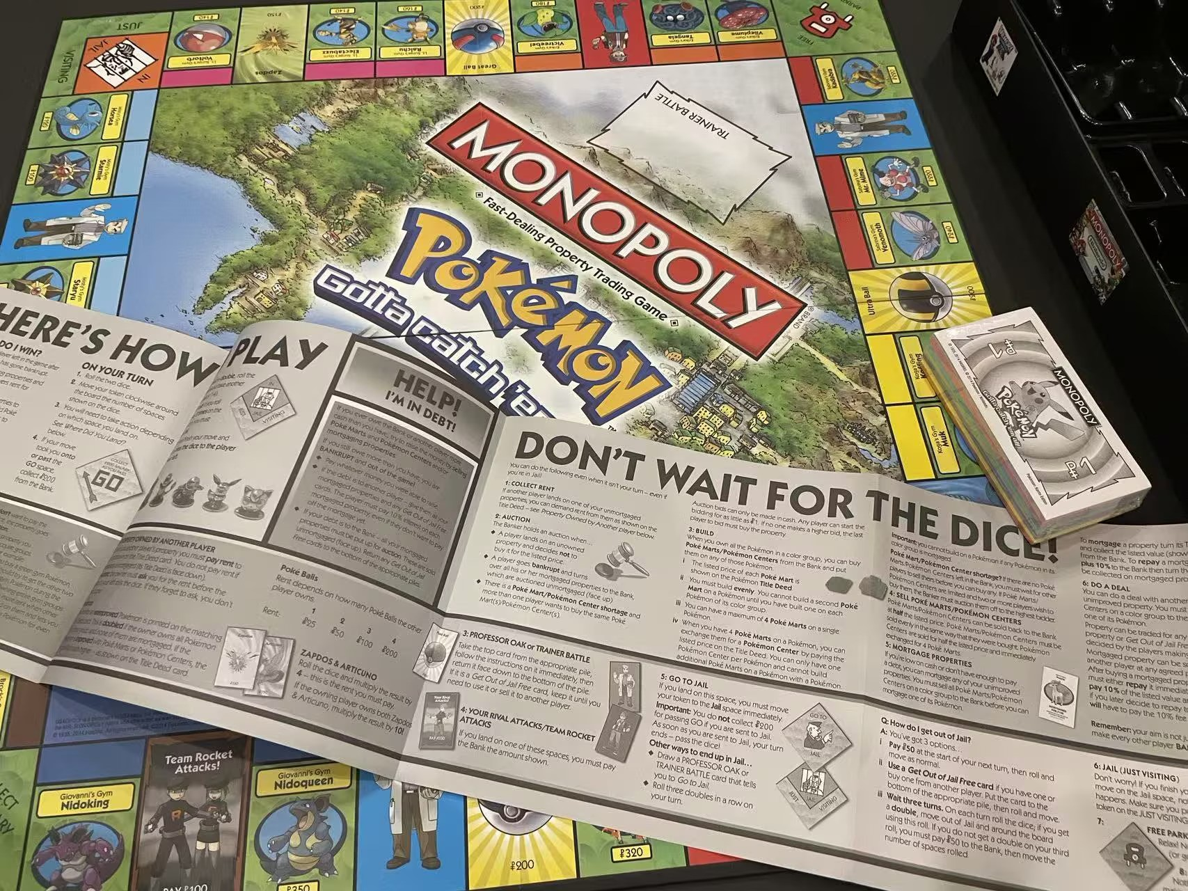 🎮 宝可梦大富翁完全攻略 - Monopoly Pokémon 关都地区玩家指南